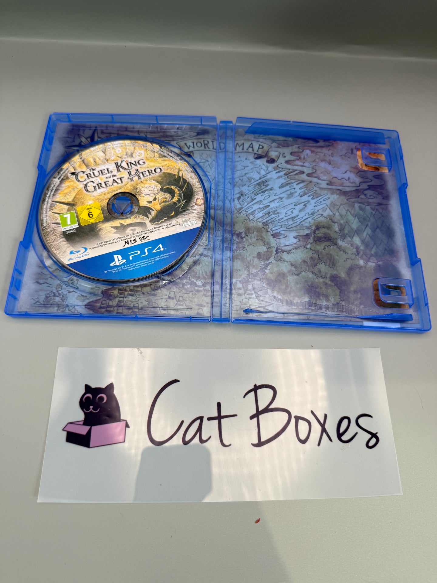 PS4 The Cruel King and the Great Hero Game Complete Tested