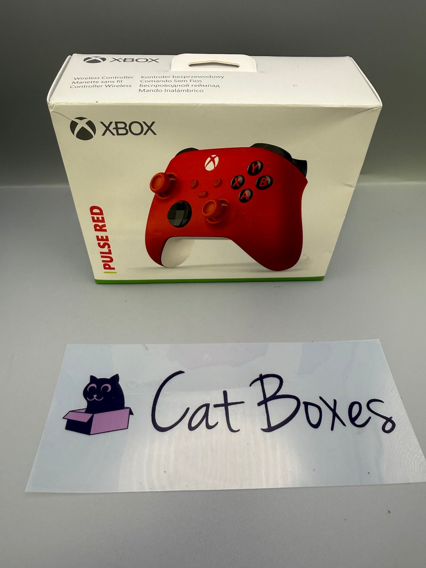 Official Microsoft Xbox Series X & S Wireless Controller - Pulse Red