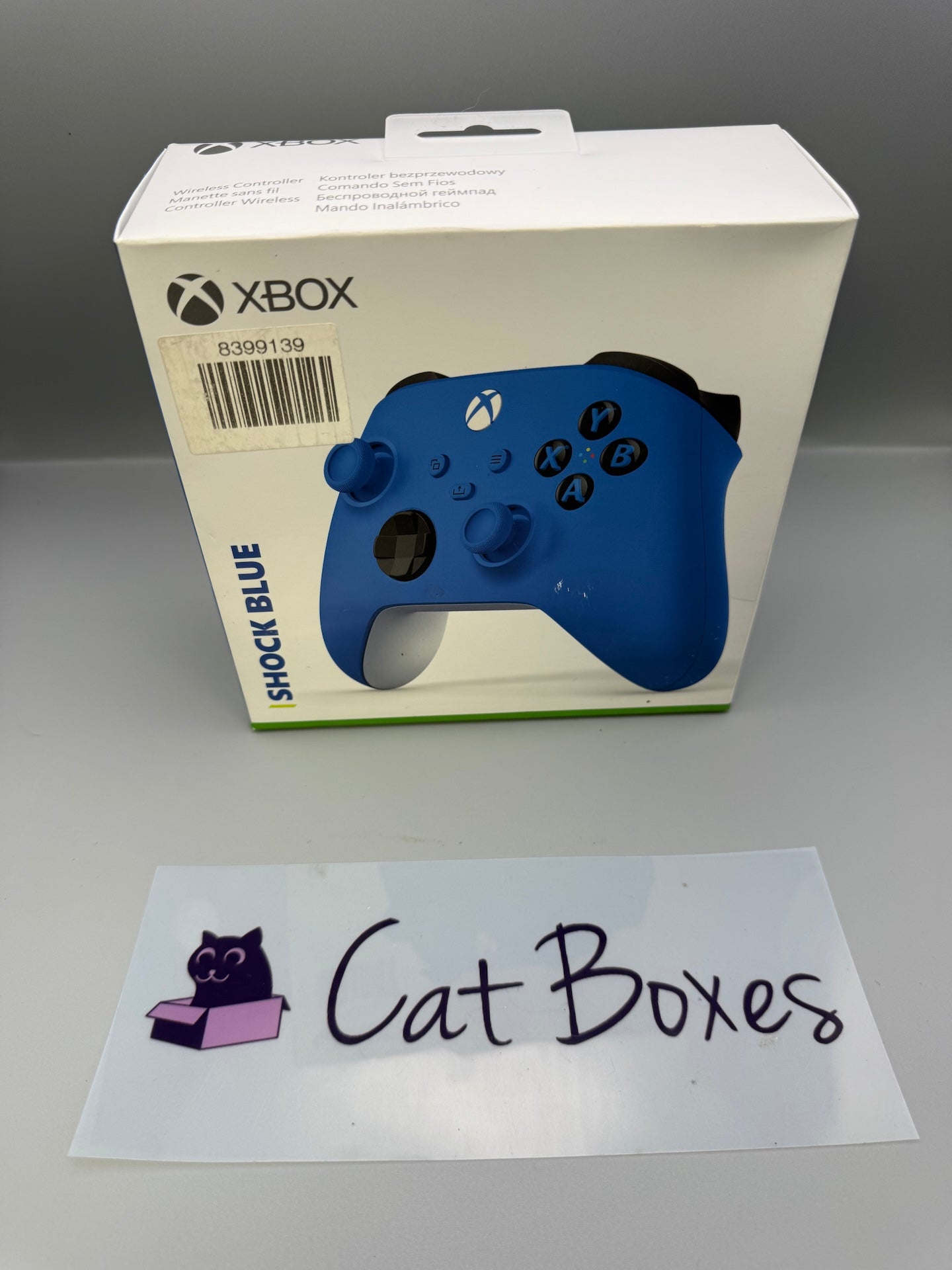 Official Microsoft Xbox Series X & S Wireless Controller - Shock Blue