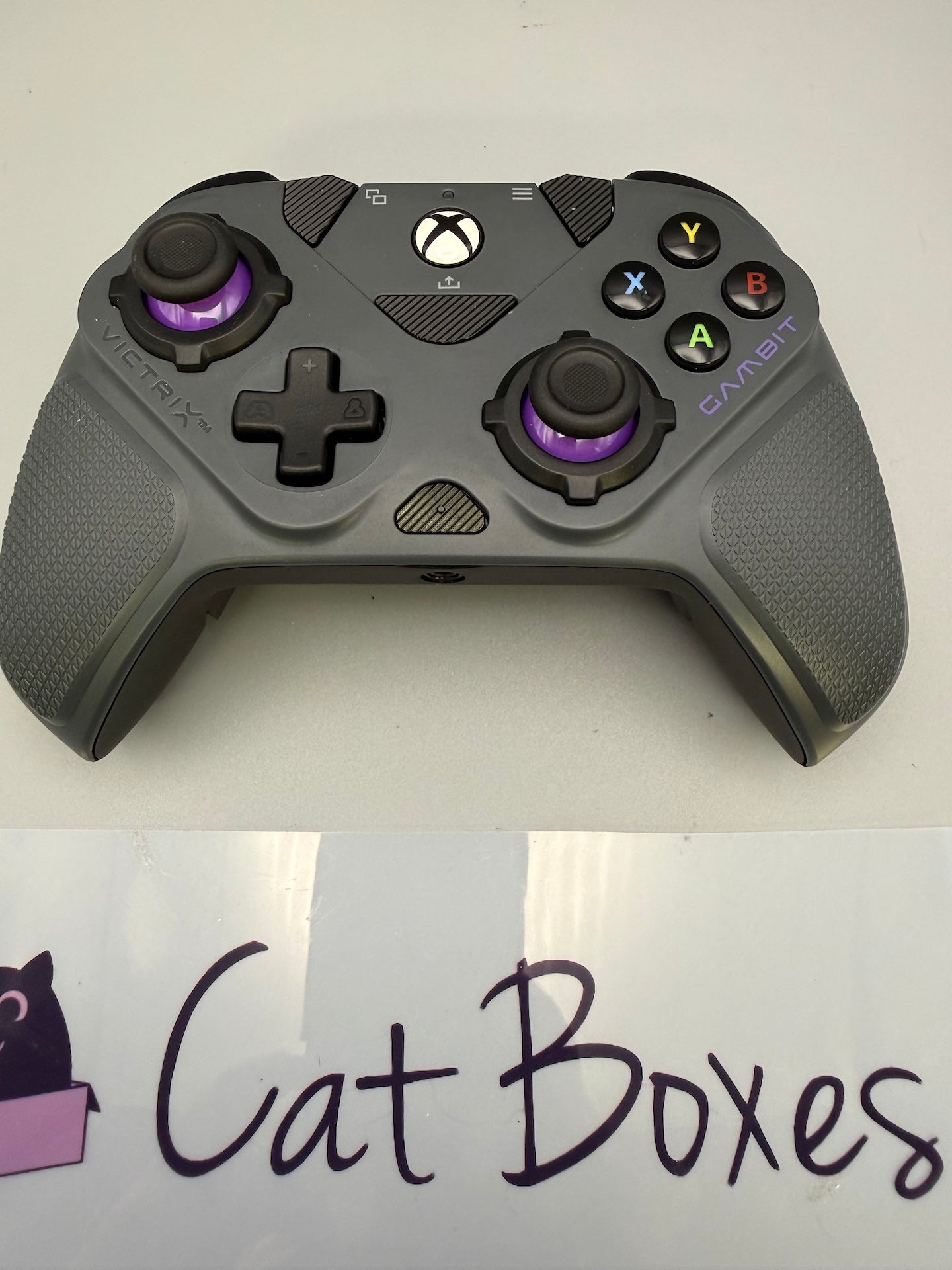 Turtle Beach Victrix Gambit Prime wired Xbox PC controller boxed with case