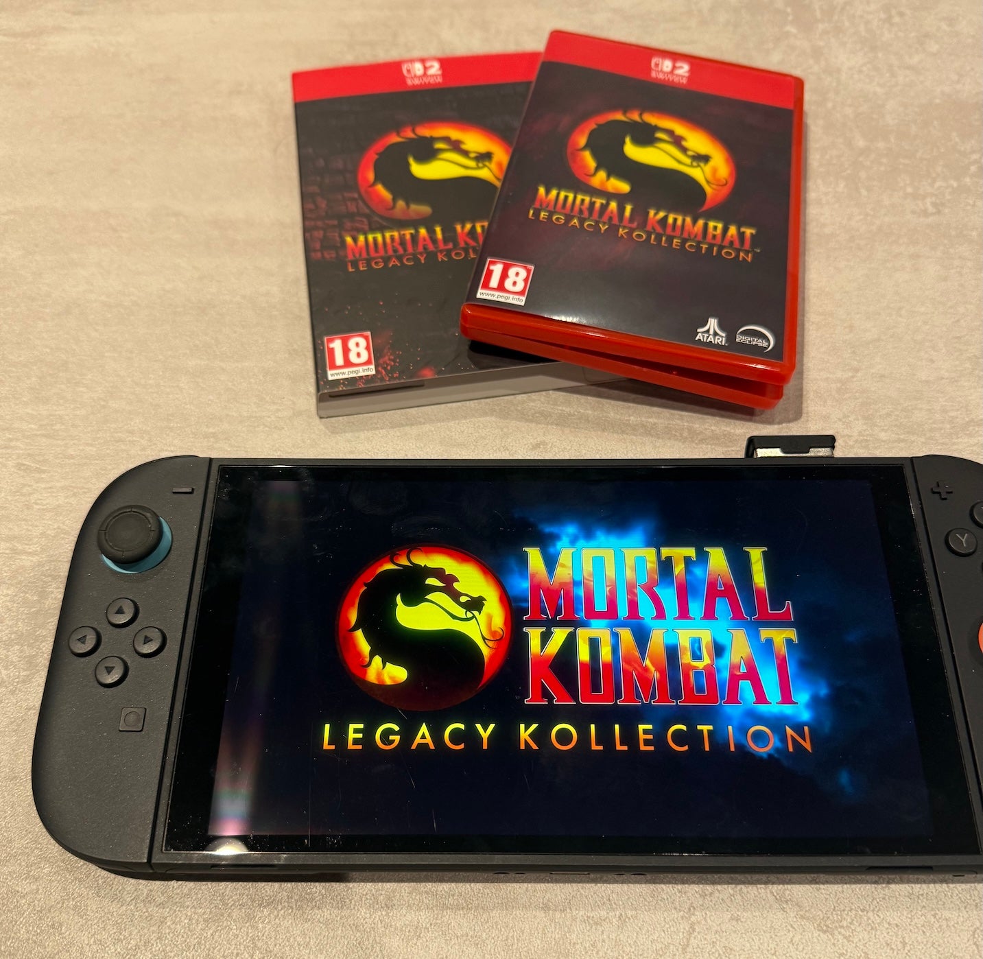 Mortal Kombat Legacy Kollection Nintendo Switch 2 Game