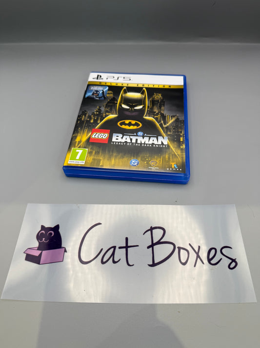 LEGO Batman Legacy of The Dark Knight Deluxe Edition PS5 With 2 Unused Codes