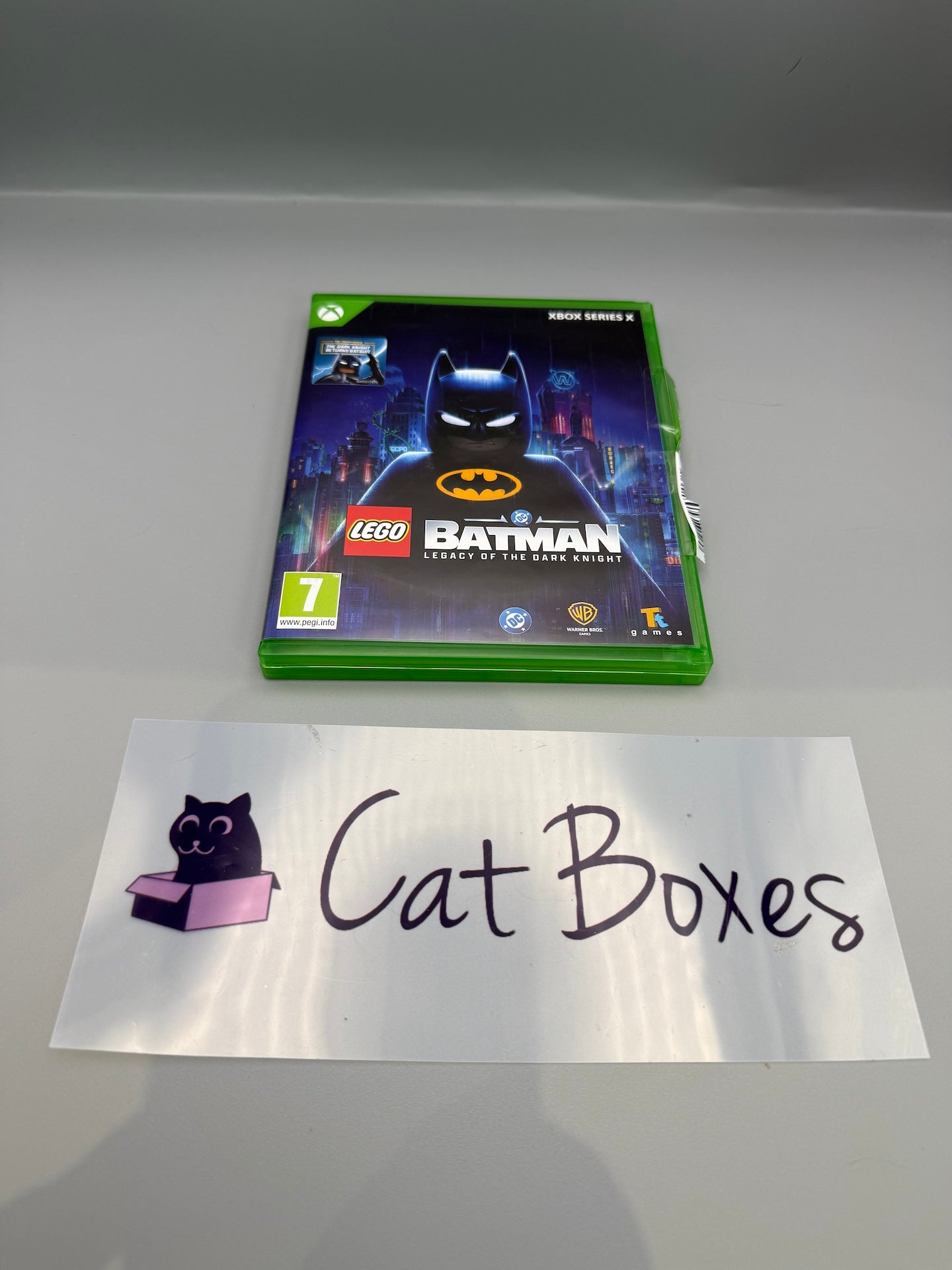 LEGO Batman Legacy of The Dark Knight Xbox Series X Game Unused Batsuit Code