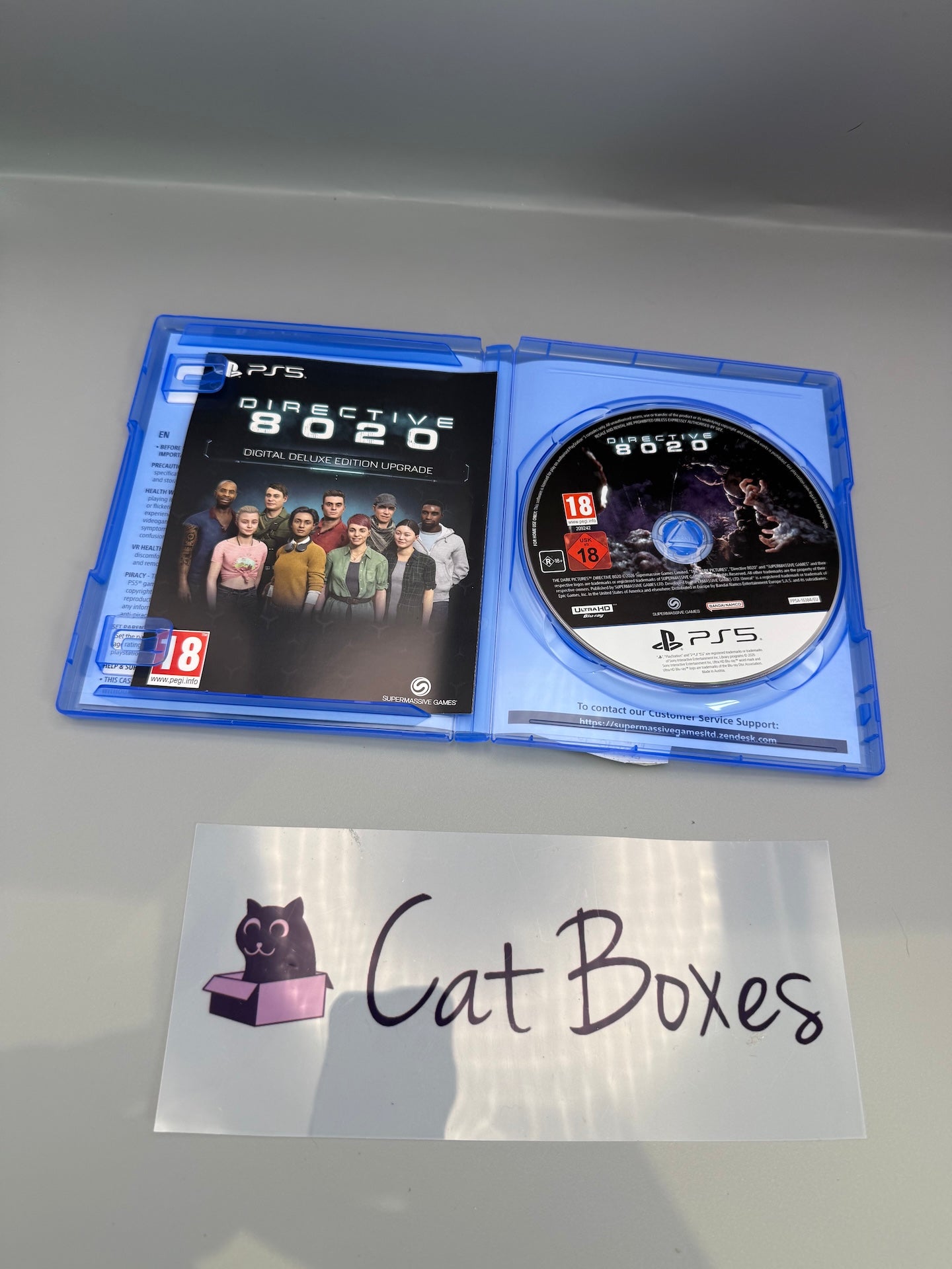 PS5 Directive 8020 Deluxe Edition Game With Unused Code Sony PlayStation 5