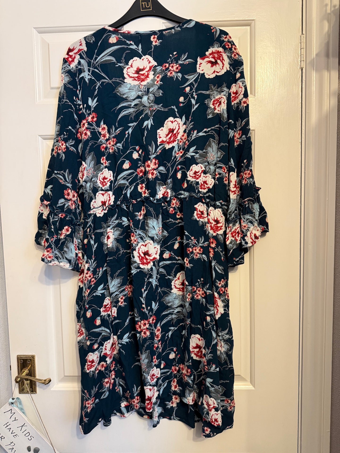 Band of Gypsies Floaty Top/ Dress - Blue - Size XL/18