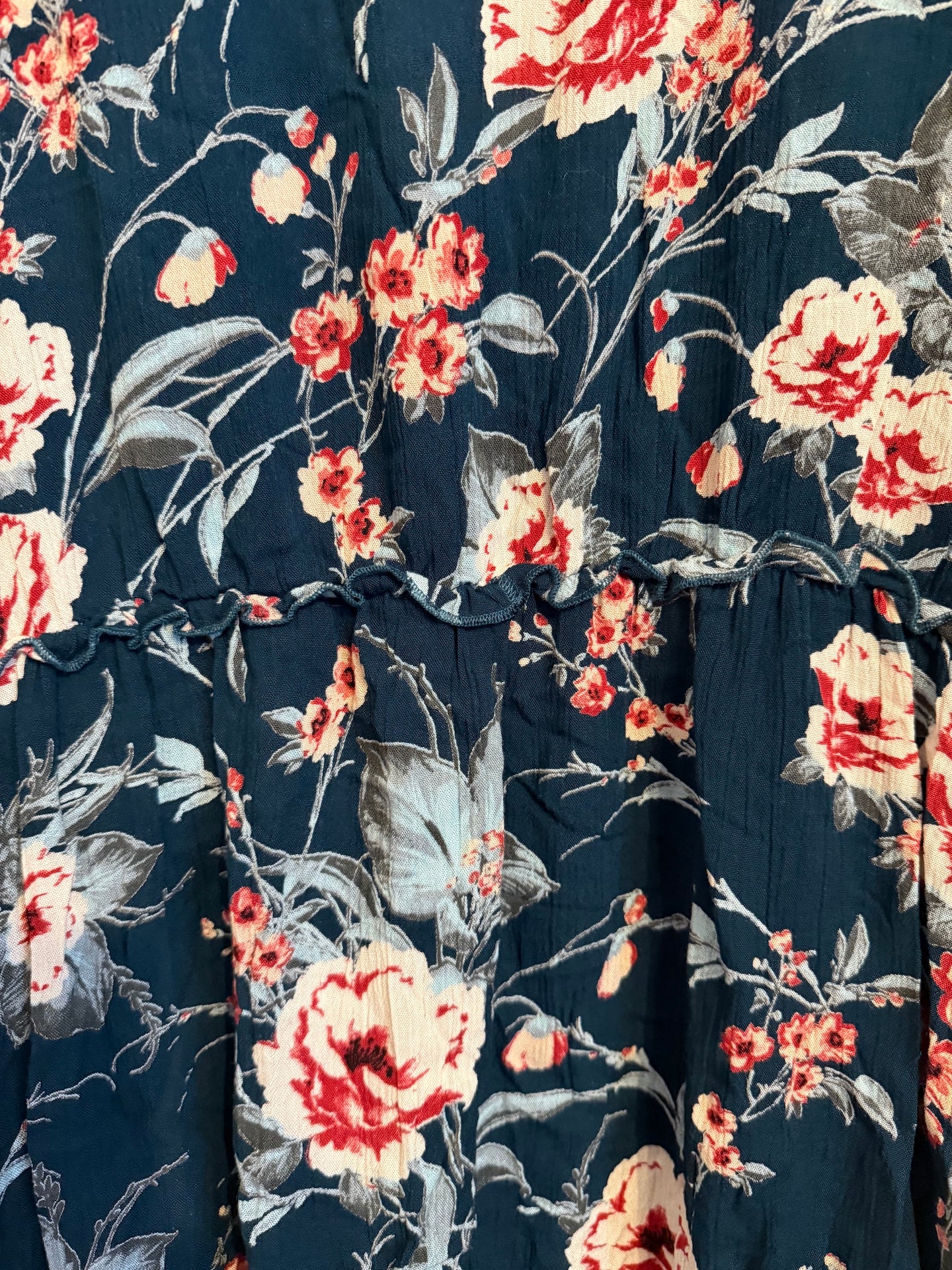 Band of Gypsies Floaty Top/ Dress - Blue - Size XL/18