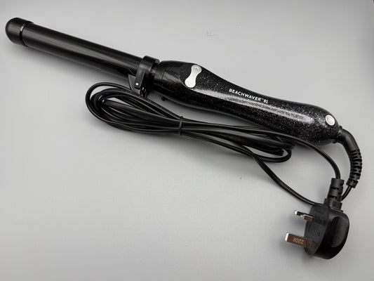Beachwaver B1 Rotating Curling Iron Black Glitter