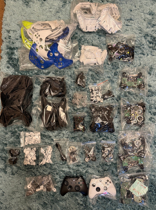 Official Xbox S/X Controller Spare Parts – Large Job Lot