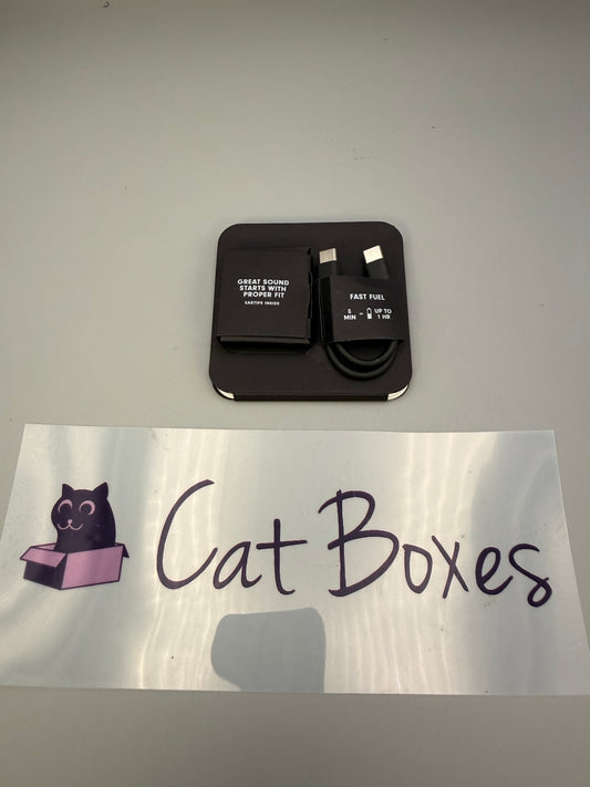 Genuine Beats Studio Buds Ear Tips S/L USB-C Cable & Box White