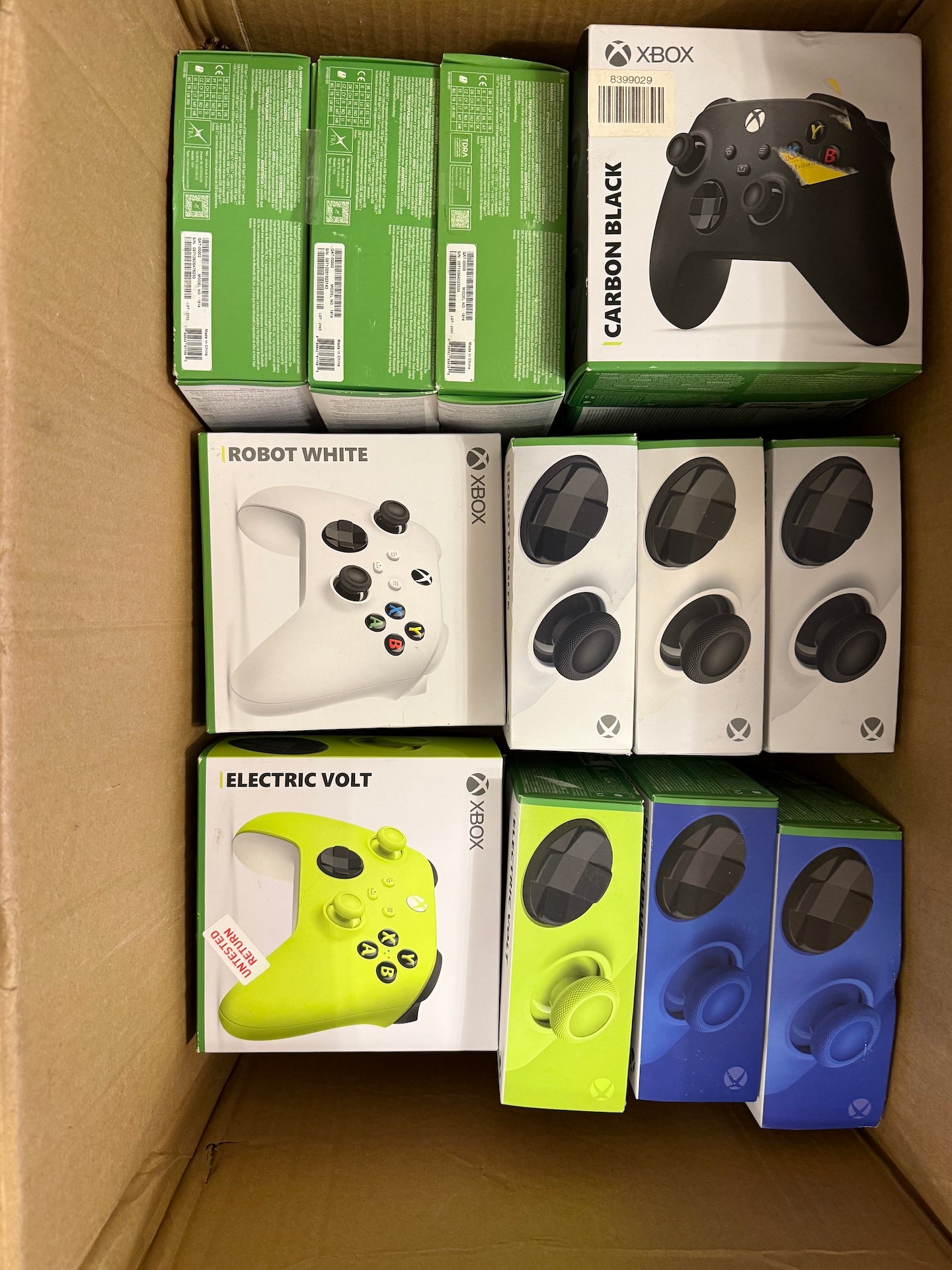 Official Xbox S/X Controller Spare Parts – Large Job Lot