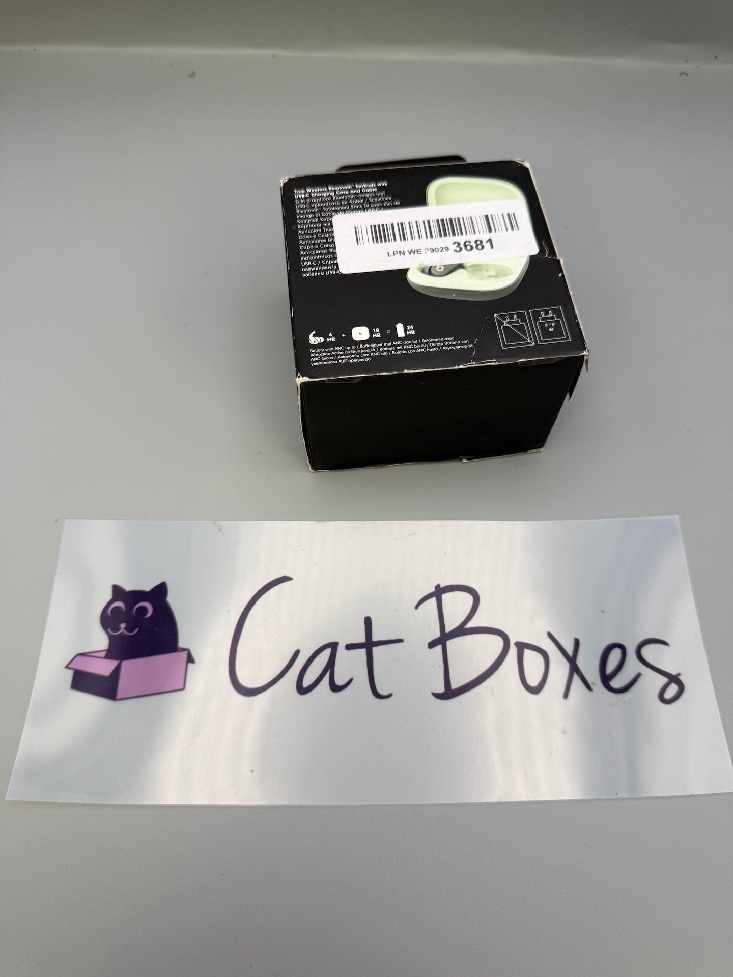 Genuine Beats Fit Pro Ear Tips S/L USB-C Cable Sage Grey & Box