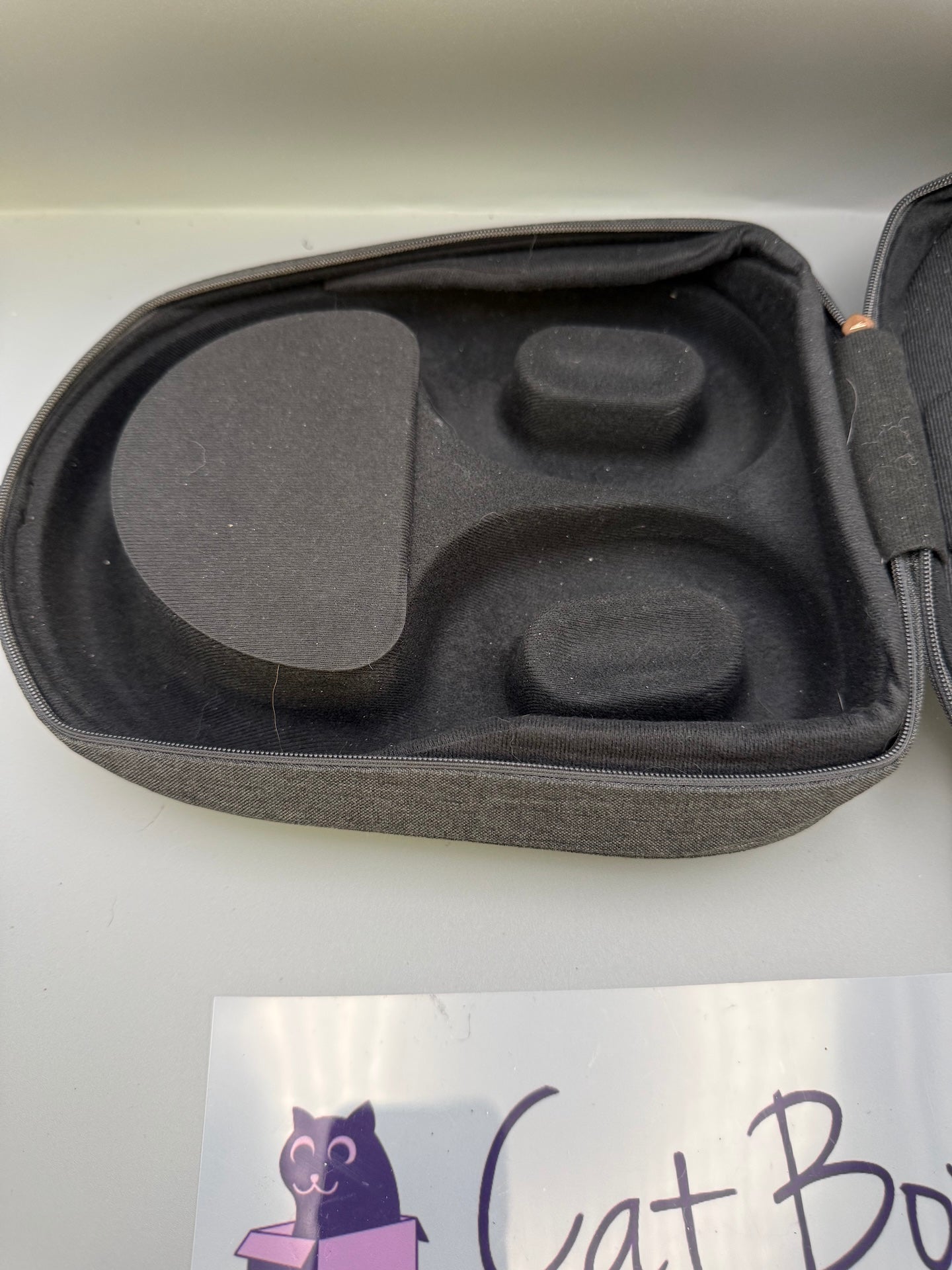 Sony WH-1000XM5 Genuine Carrying Case USB-C & Audio Cables Black