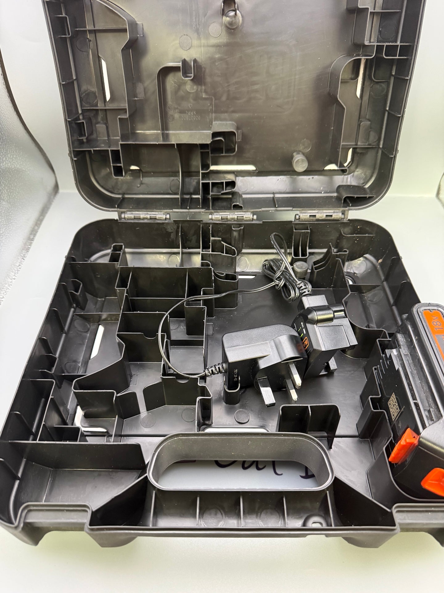 Black+Decker 18V PowerConnect - 1.5Ah Battery, Charger & Carry Case