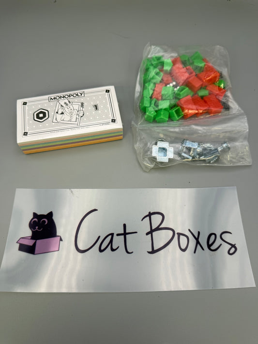 Monopoly Roblox Replacement Parts - Money, Houses, Hotels, Dice, Metal Tokens