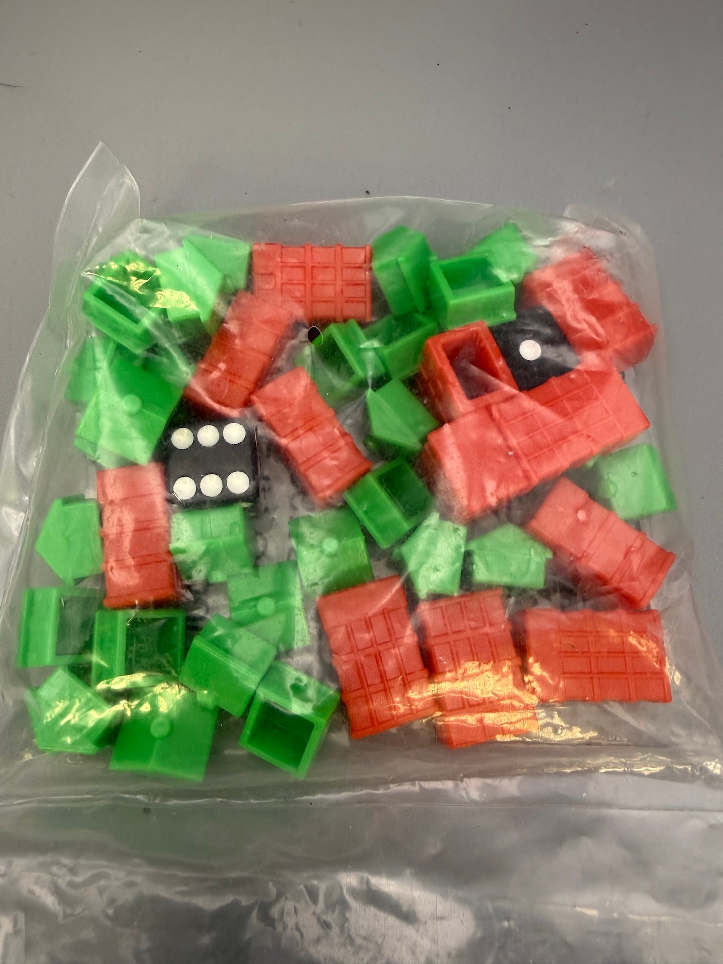Monopoly Roblox Replacement Parts - Money, Houses, Hotels, Dice, Metal Tokens