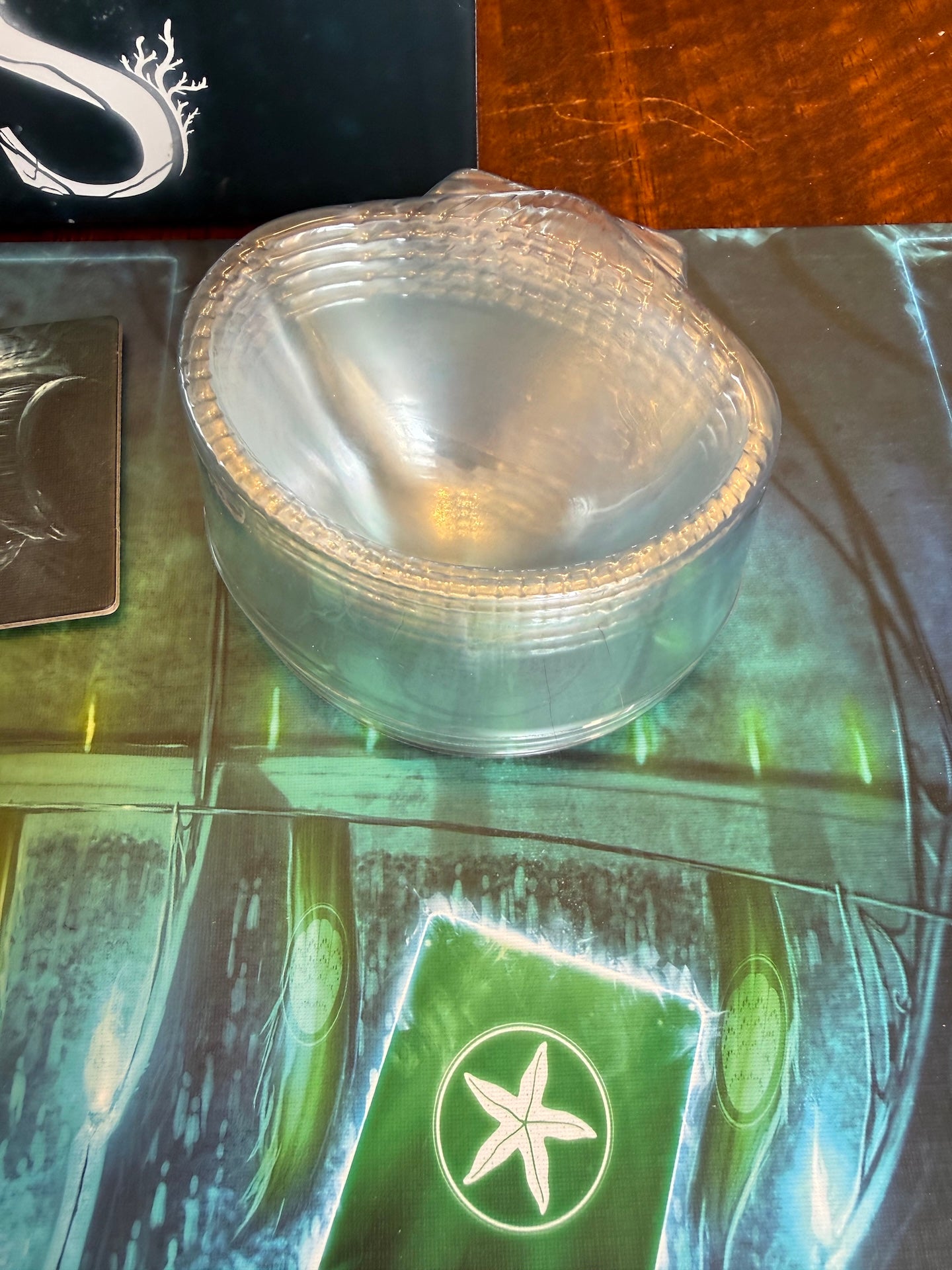 Abyss Board Game Replacement Spare Parts Board Pearls Shells Tokens *Incomplete*