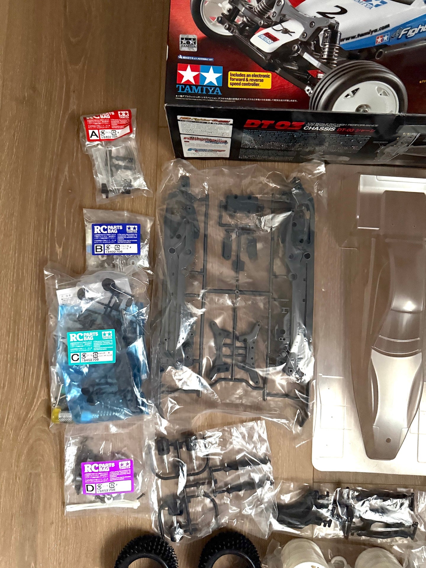 Tamiya 58587 Neo Fighter Buggy DT-03 1/10 RC Assembly Kit New