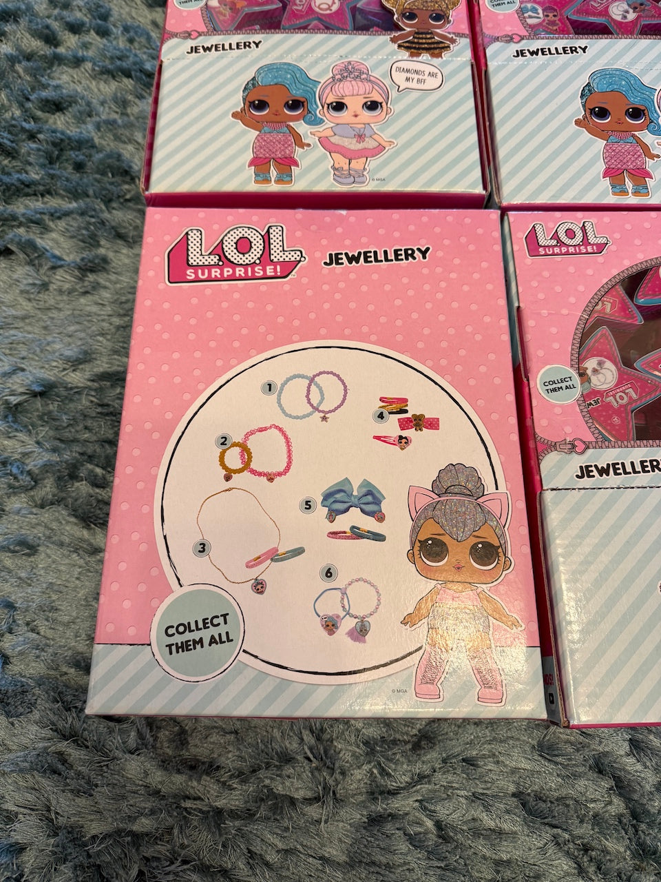 LOL Surprise Jewellery Job Lot – 96 Mystery Stars – 4x Retail Boxes MGA