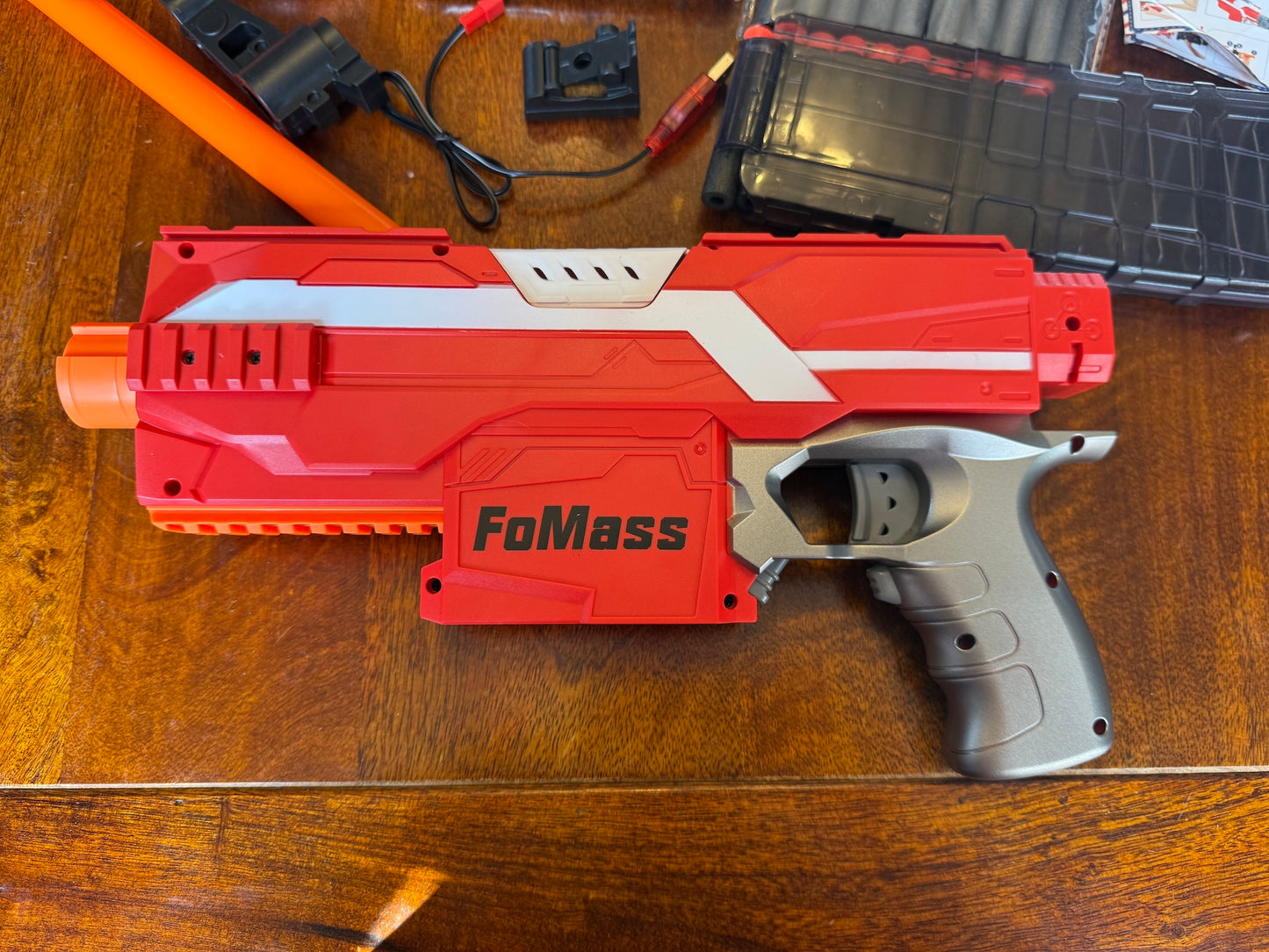 FoMass Launcher Quick Shot QHX-551A-6 Electric Foam Dart Blaster *Incomplete*