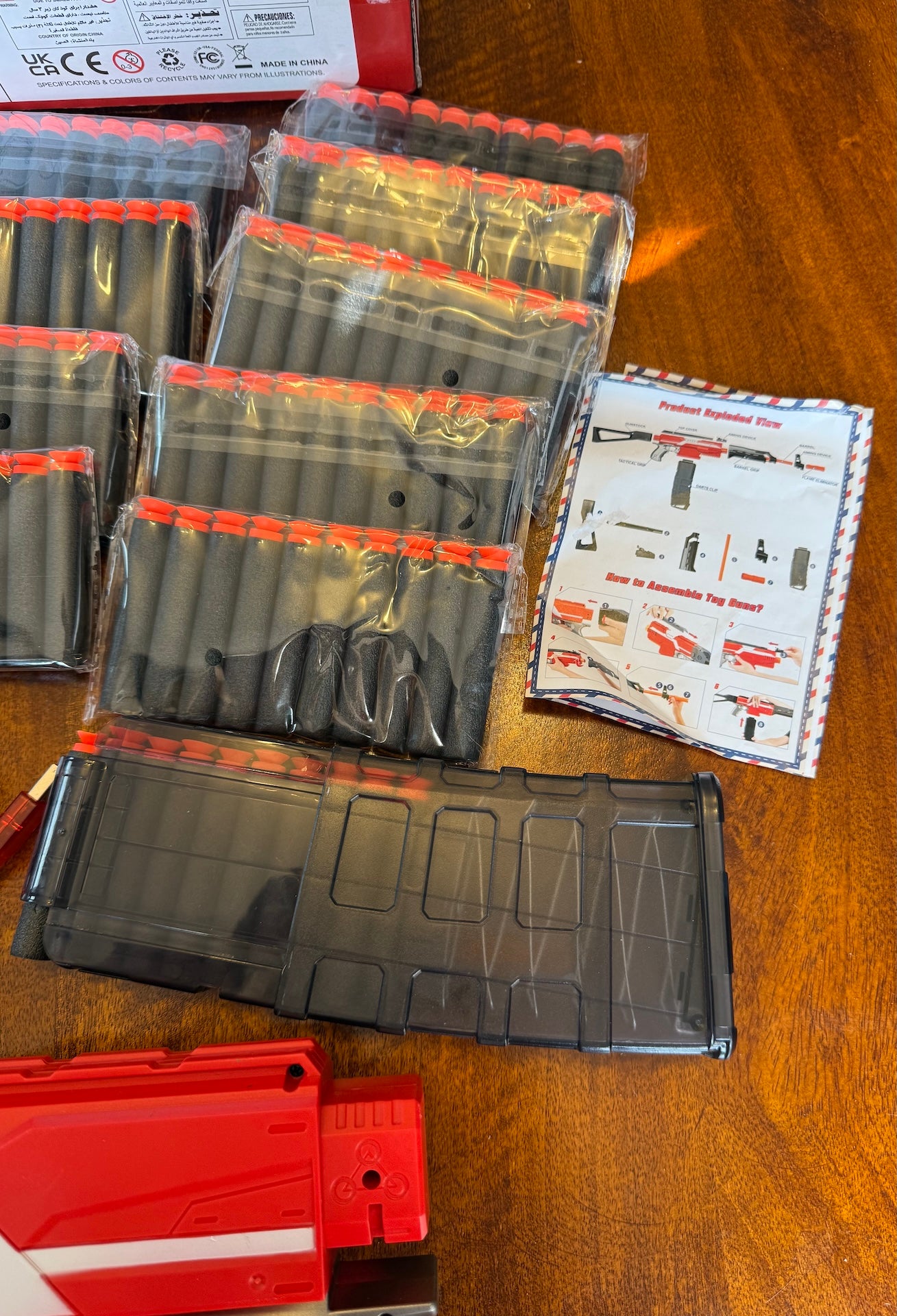 FoMass Launcher Quick Shot QHX-551A-6 Electric Foam Dart Blaster *Incomplete*