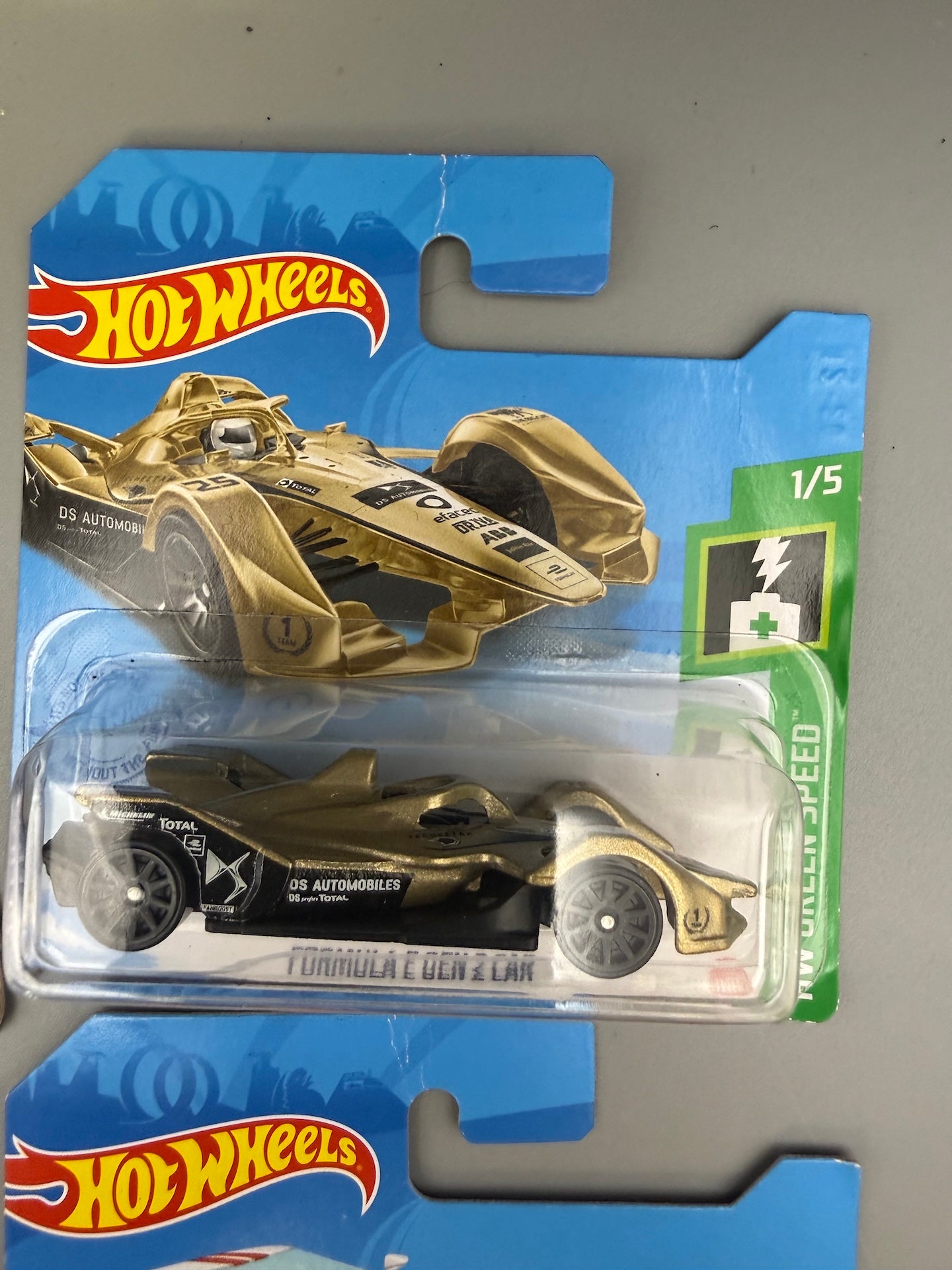 Hot Wheels 5 Car Bundle New Sealed Camaro Porsche Ford GT Formula E