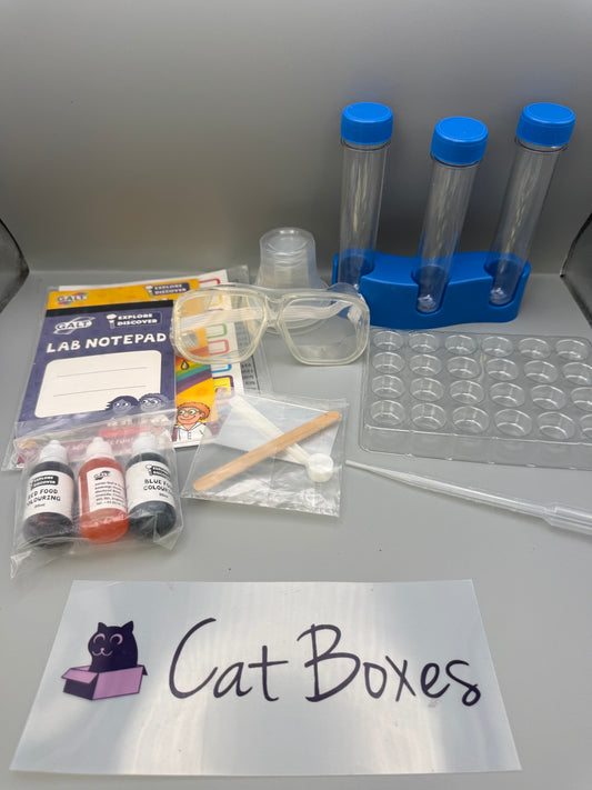 Galt Rainbow Lab Science Experiment Kit Unused *Incomplete Missing Crystals*