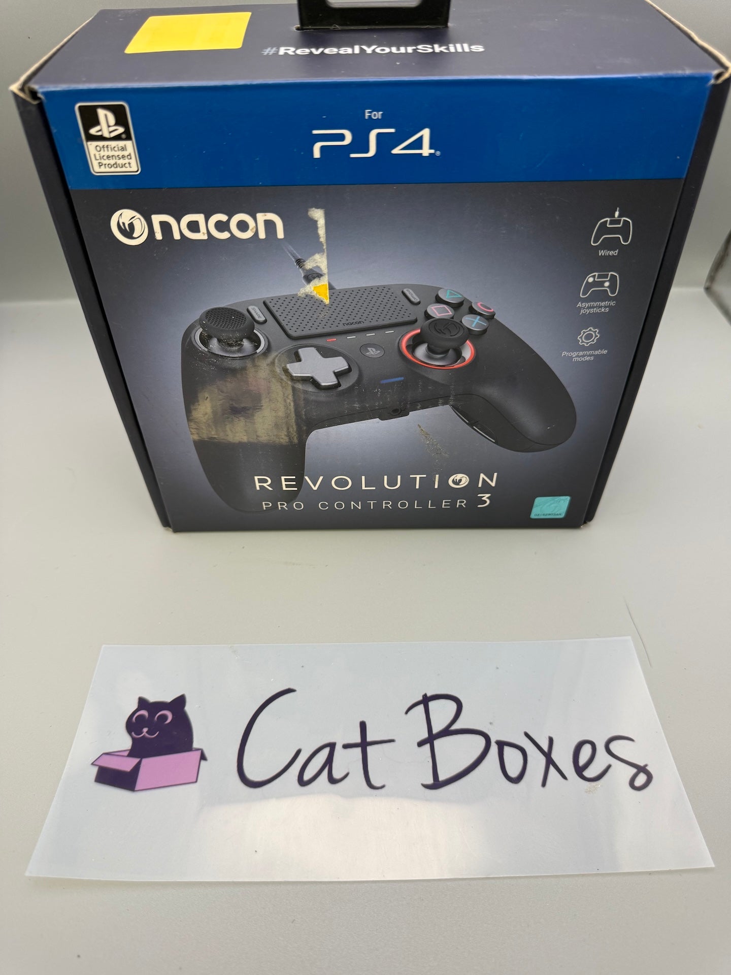 Nacon Revolution Pro 3 Original Case Cable Weights and Box Accessory Bundle