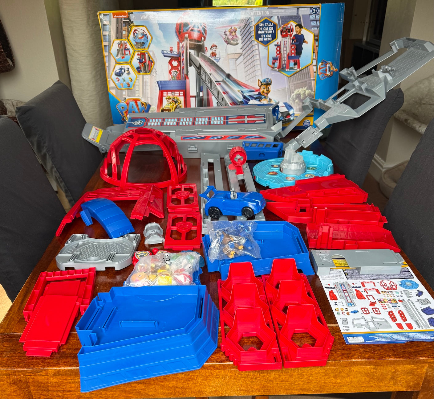 Paw Patrol The Movie Ultimate City Tower - Missing Side Ramp, Tatty Box