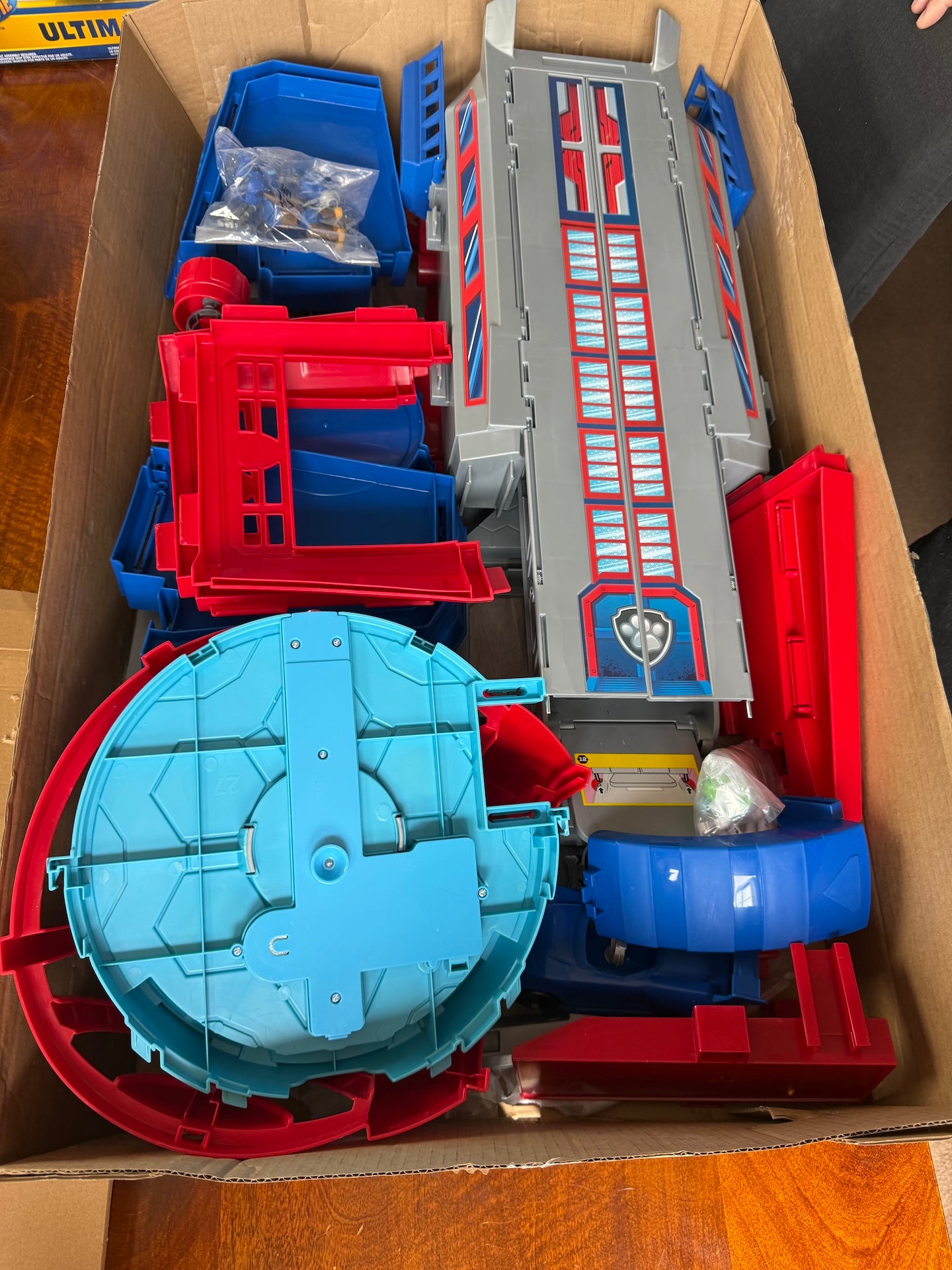 Paw Patrol The Movie Ultimate City Tower - Missing Side Ramp, Tatty Box