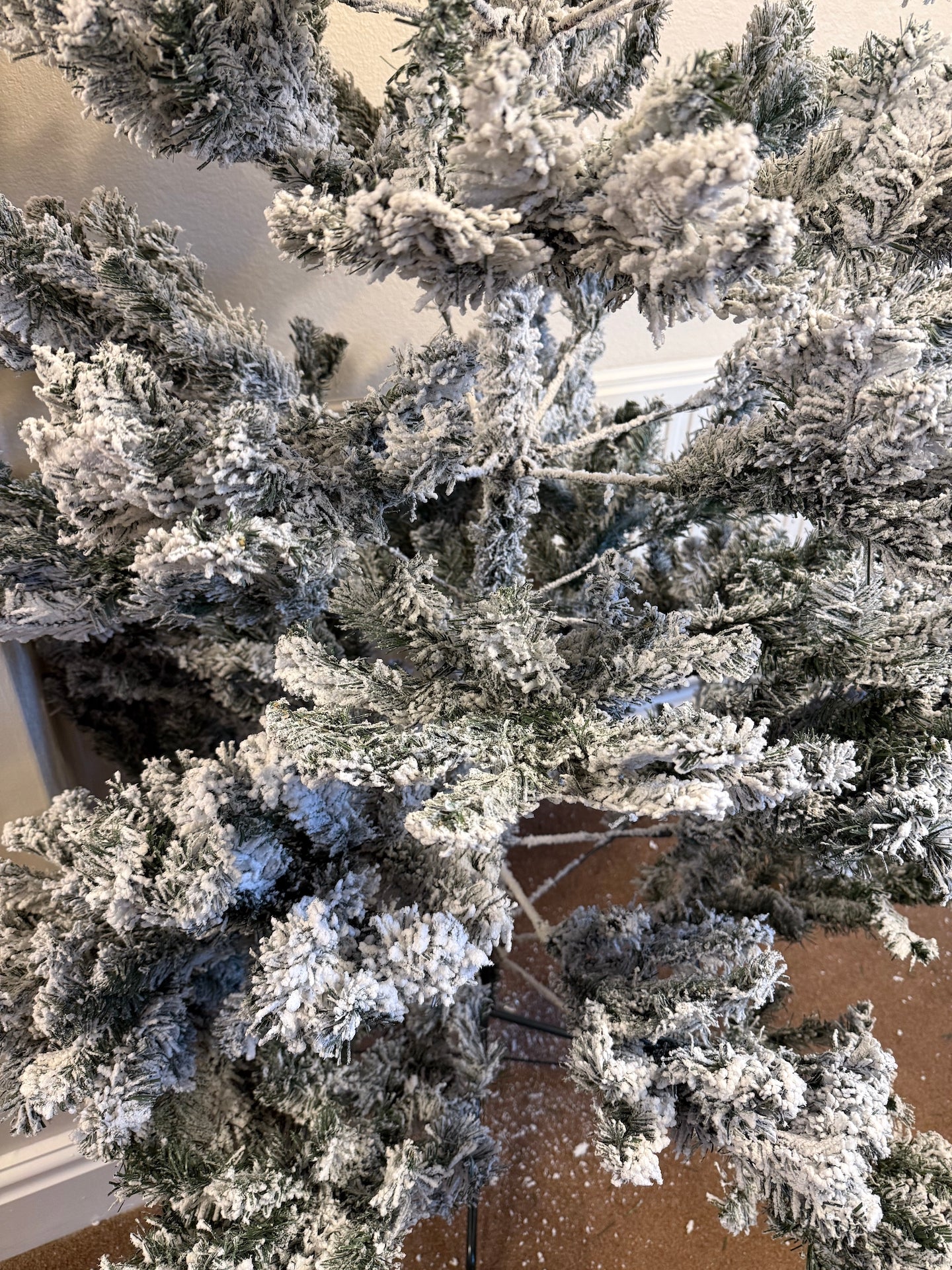 7ft Flocked Emperor Christmas Tree