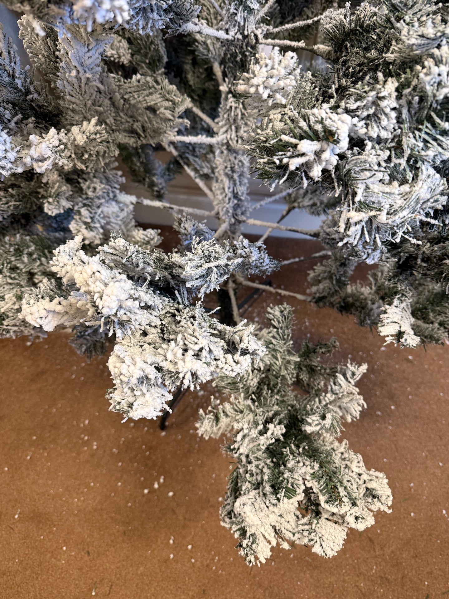 7ft Flocked Emperor Christmas Tree