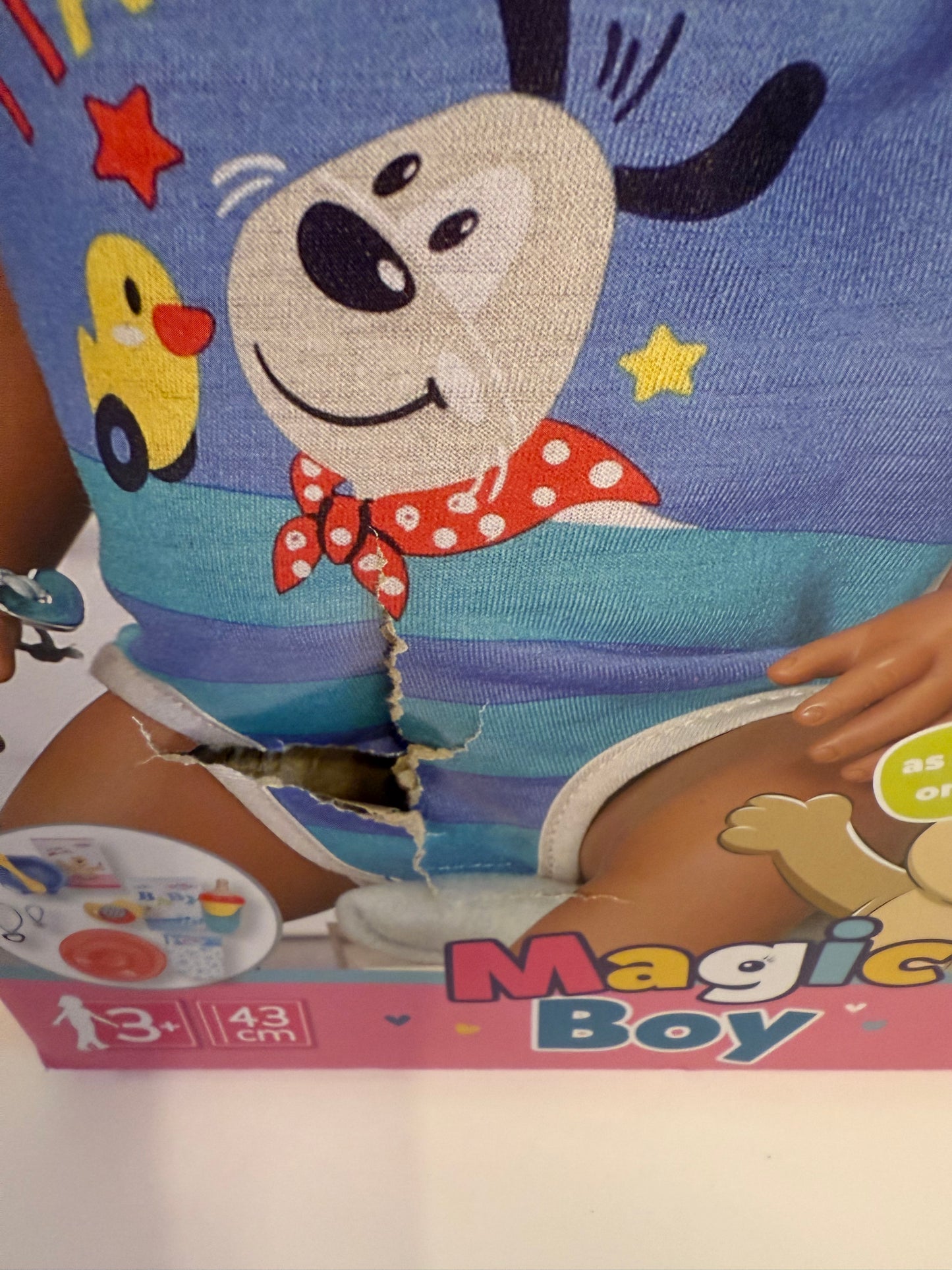 BABY born Magic Boy 43cm **Tatty Box**