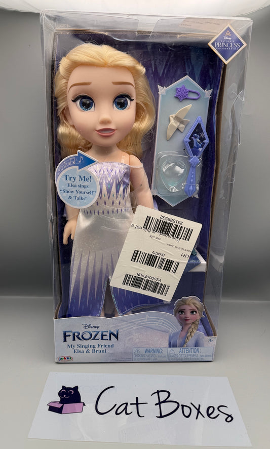 Disney Frozen My Singing Friend Elsa the Snow Queen Feature Doll **Damaged Box**