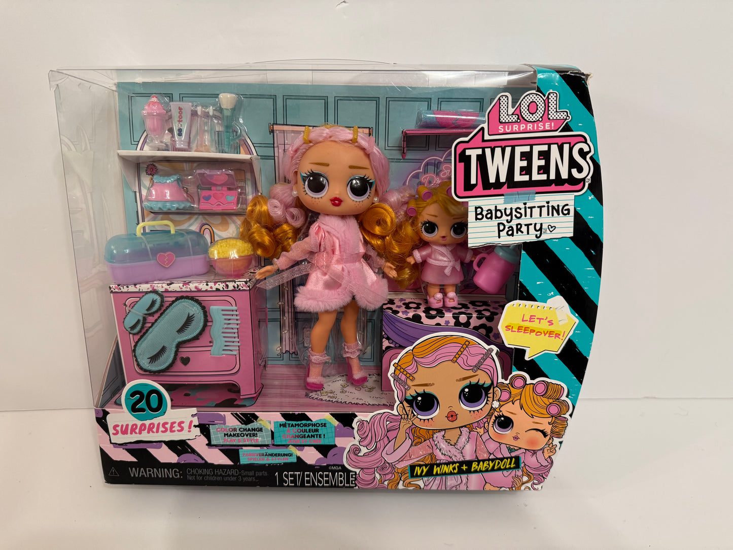 L.O.L. Surprise! Tweens Babysitting Party With Ivy Winks & Babydoll **Tatty Box*