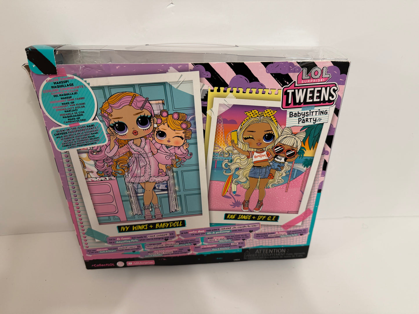 L.O.L. Surprise! Tweens Babysitting Party With Ivy Winks & Babydoll **Tatty Box*