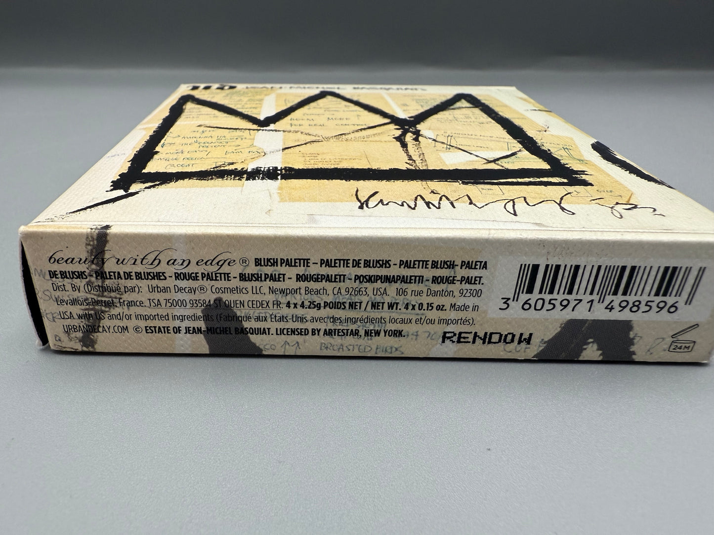 Urban Decay x Jean-Michel Basquiat Gallery Blush Palette Limited Edition BN