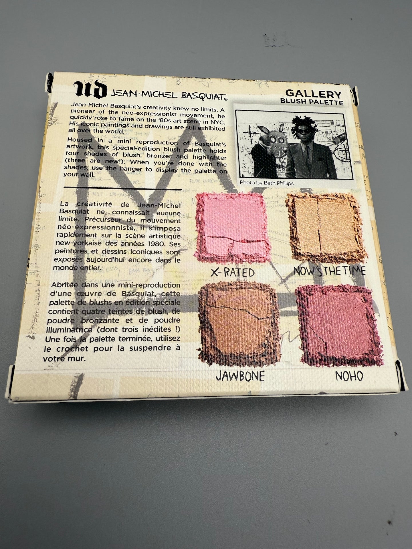 Urban Decay x Jean-Michel Basquiat Gallery Blush Palette Limited Edition BN