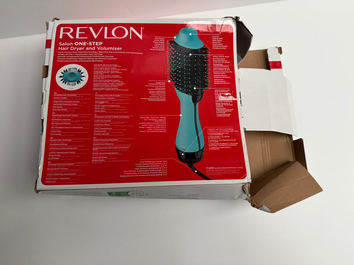 Revlon Salon One-Step Hair Dryer and Volumiser - Mint