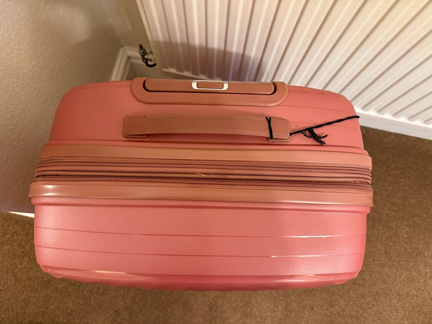 Rock Luggage Infinity 8 Wheel Hardshell Medium Suitcase - Dusty Pink