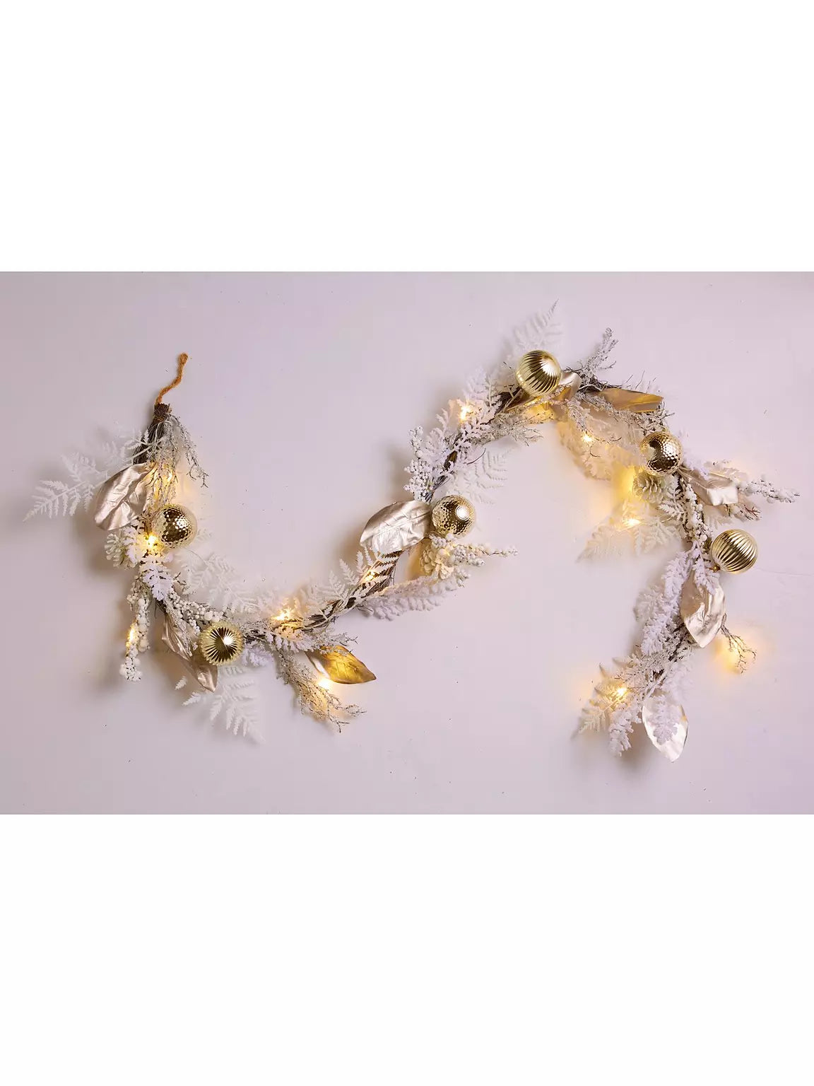 Christmas Winter Garland - 6 foot