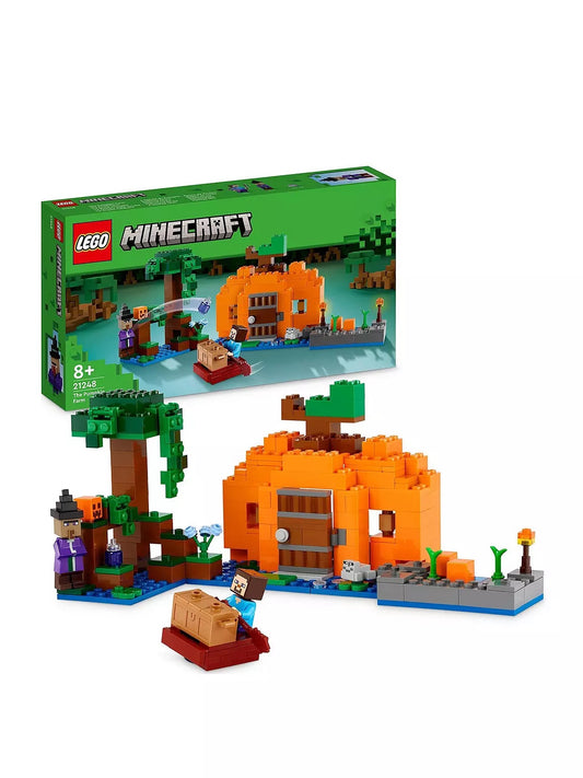 LEGO Minecraft The Pumpkin Farm Building Toy 21248 **Tatty Box**