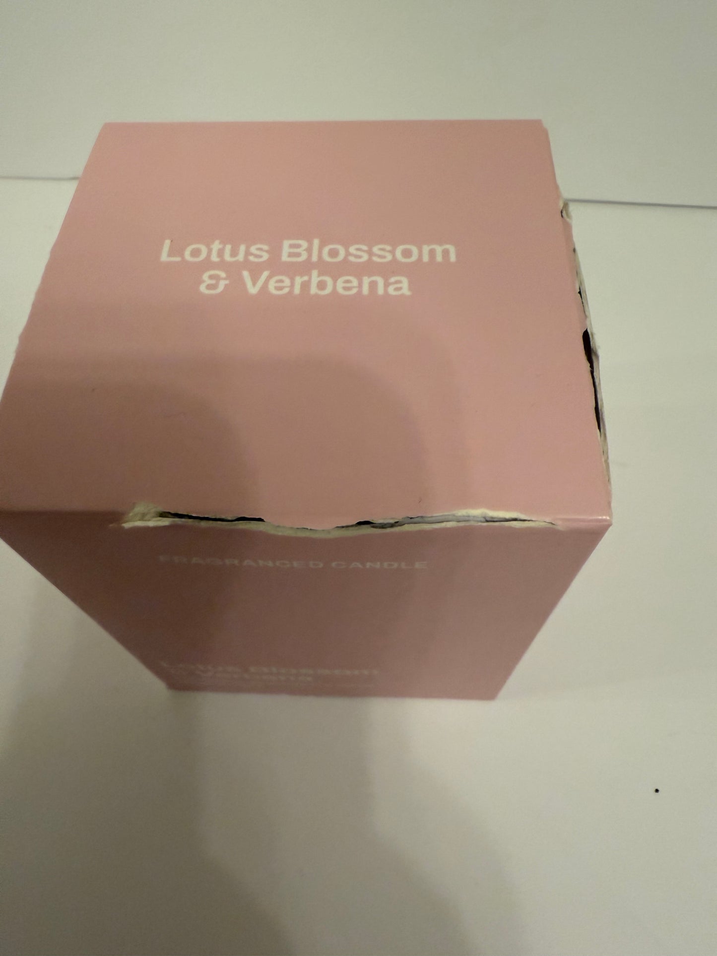 Everyday Candle - Lotus Blossom & Verbena Candle **Tatty Box**