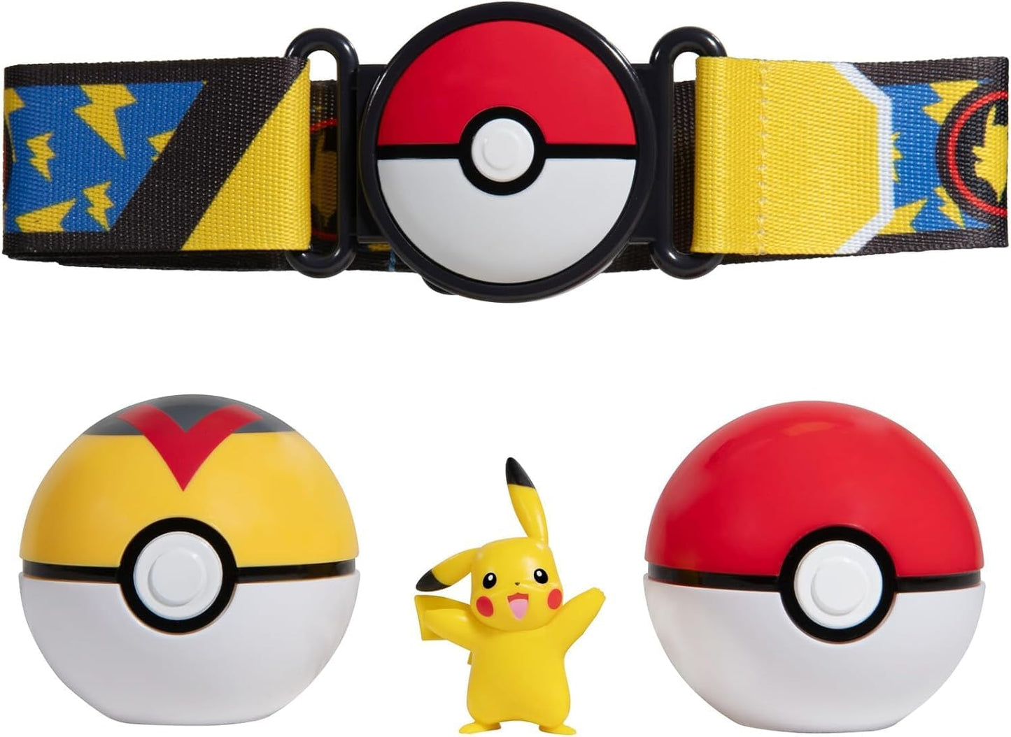 Pokémon Clip ‘N’ Go Belt Set - 2-Inch Pikachu Battle Figure **Tatty Packaging**