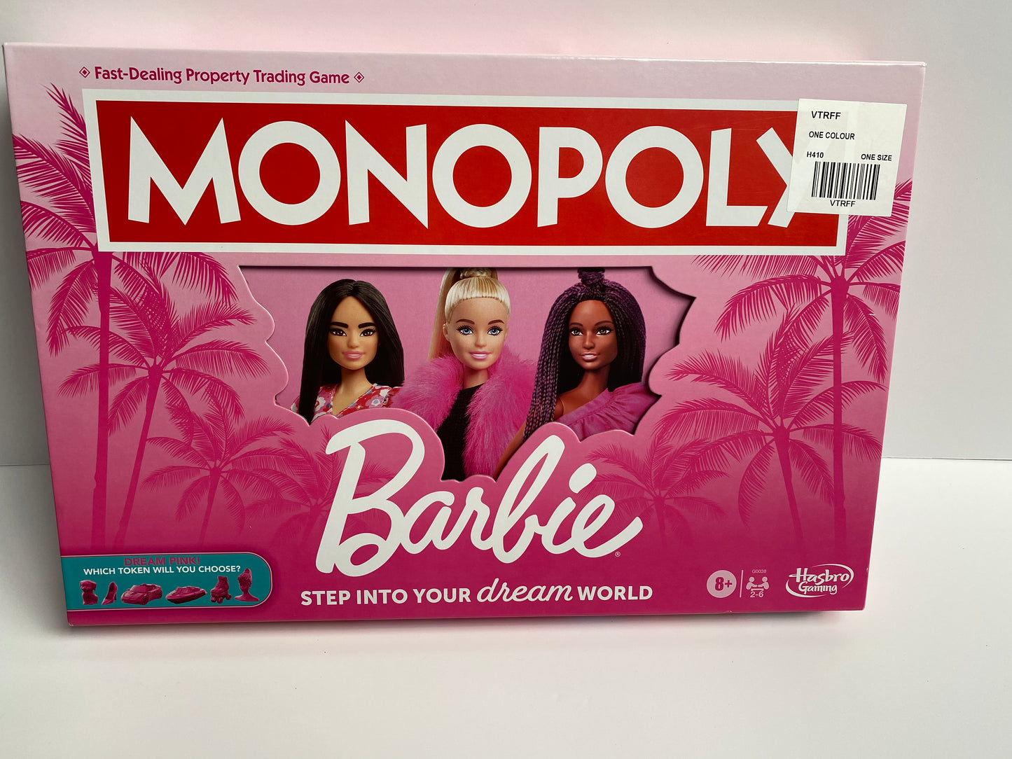 Monopoly: Barbie Edition Board Game **Tatty Box**