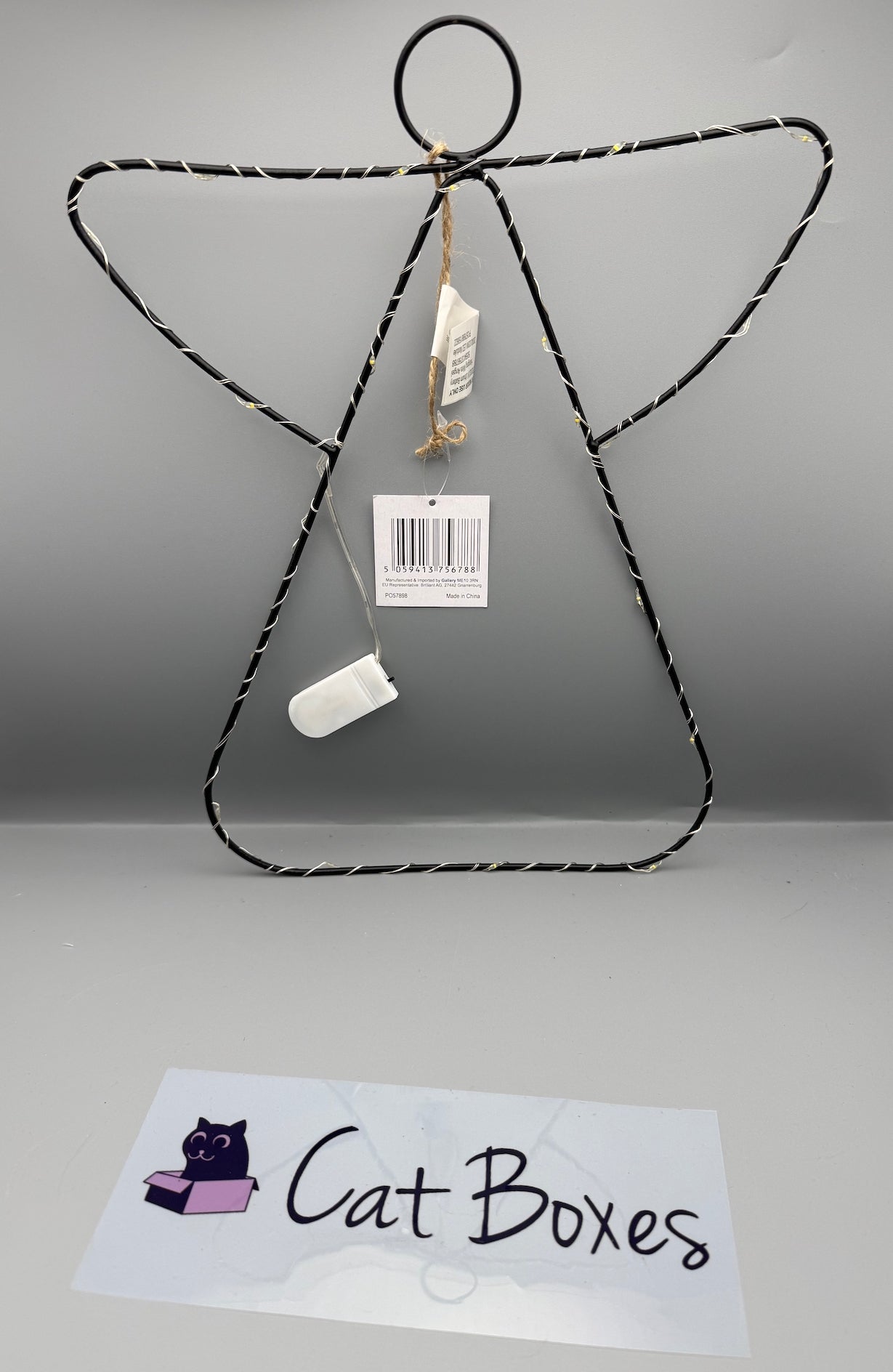 Hanging Wire Angel LED Christmas Lights